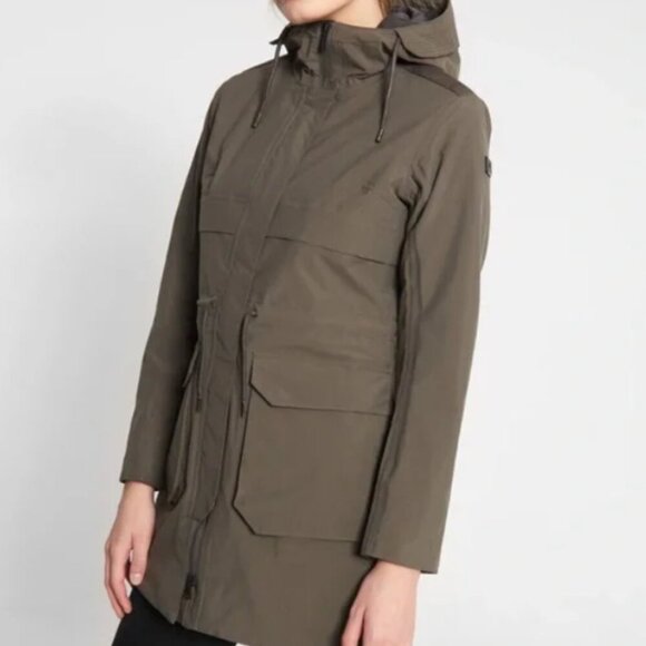 Helly Hansen Boyne Insulated Parka Coat 2.0 Green Women's Size Large - Picture 1 of 13